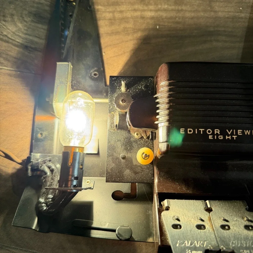 Kalart 8mm Film Movie Editor‎ Viewer Eight Original Box EV-8 DS Missing 2 Screws